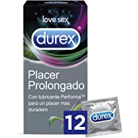 Los mejores  - Durex Preservativos Placer Prolongado con Efecto Retardante - Total 12 Condones